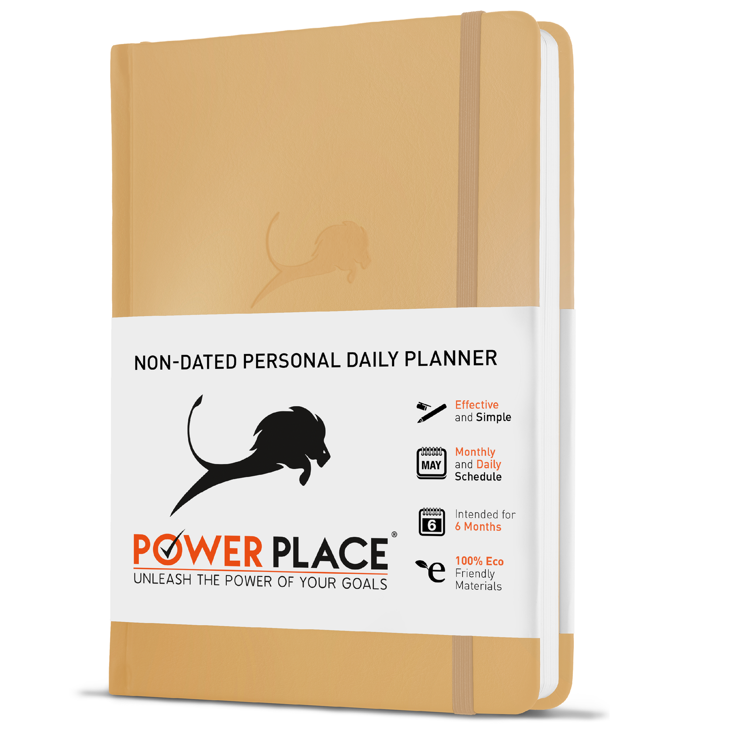 Daily Planner to Improve Time-Management, Productivity & Happiness, 6 Months 24 Hour Planner Agenda