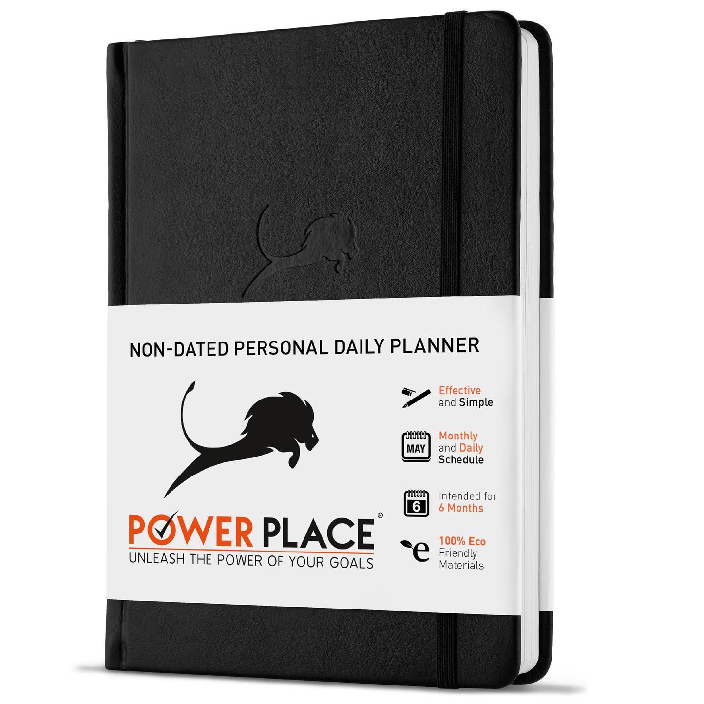 Daily Planner to Improve Time-Management, Productivity & Happiness, 6 Months 24 Hour Planner Agenda