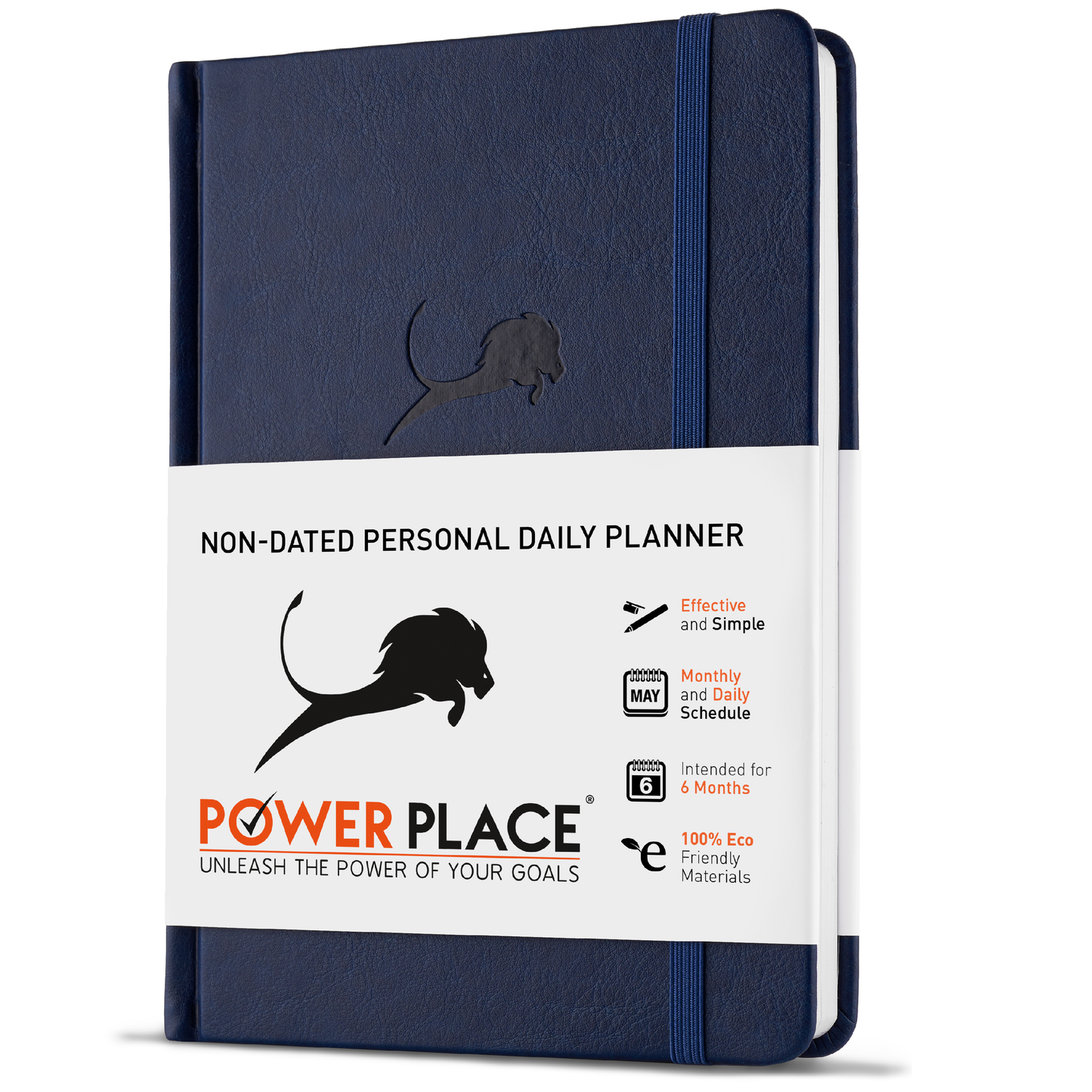 Daily Planner to Improve Time-Management, Productivity & Happiness, 6 Months 24 Hour Planner Agenda