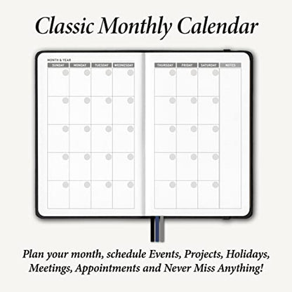 Monthly & Weekly Life Planner to Boost Your Productivity, Time Management and Hit Your Goals