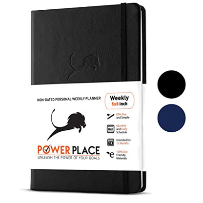 Monthly & Weekly Life Planner to Boost Your Productivity, Time Management and Hit Your Goals