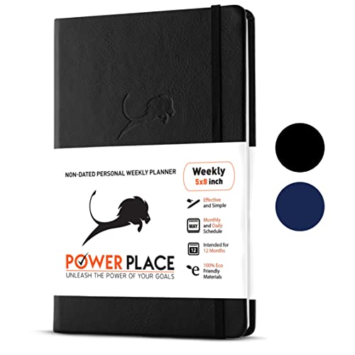 Monthly & Weekly Life Planner to Boost Your Productivity, Time Management and Hit Your Goals